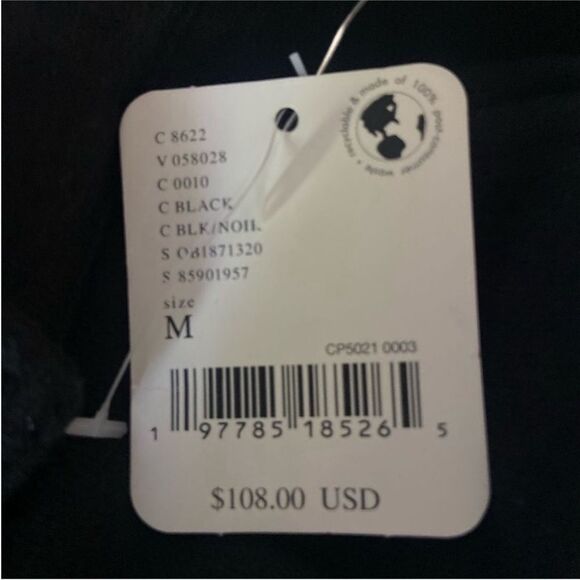 Free People Movement Black Uphill Wide-Leg Pants - M - NWT - Picture 8 of 8